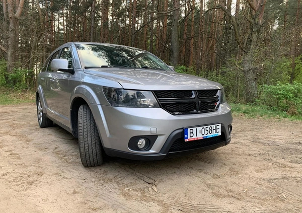 Dodge Journey cena 74500 przebieg: 122400, rok produkcji 2018 z Białystok małe 407